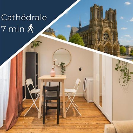 Appartement Cosy Proche Cathedrale Reims Exterior photo